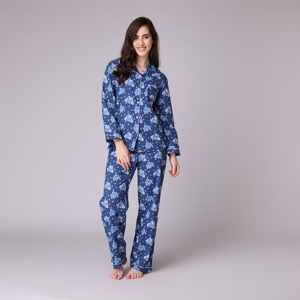 Turtle Pj Shell Turtle & Crab PJ Set – Kochi Stores