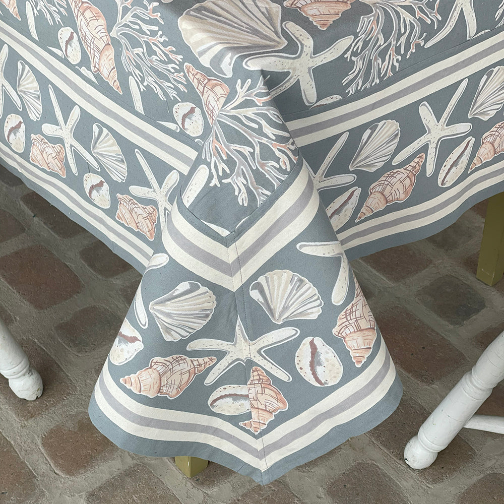 Shell Table Clothes Shells Tablecloth – Kochi Stores